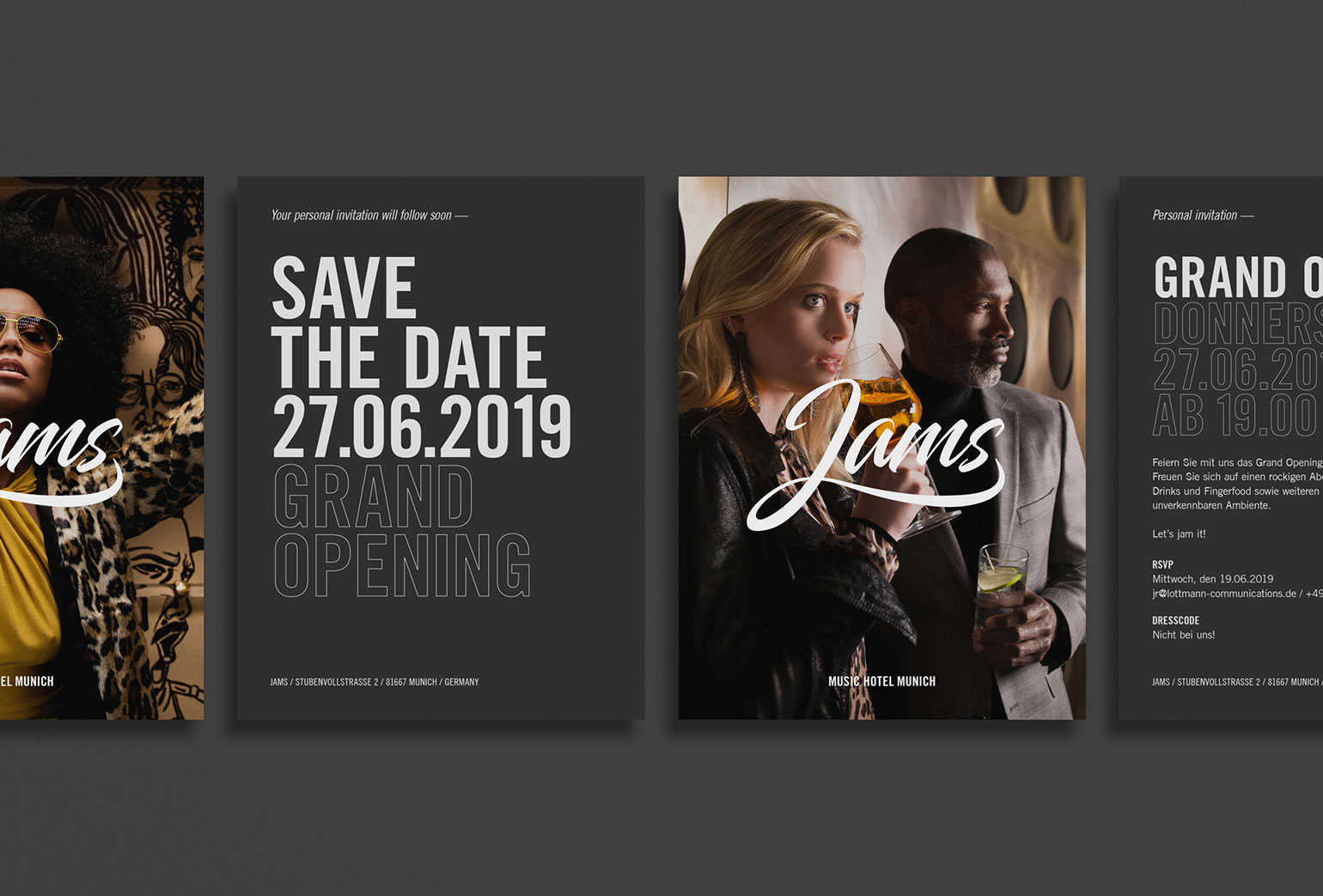 Jams music hotel save the date