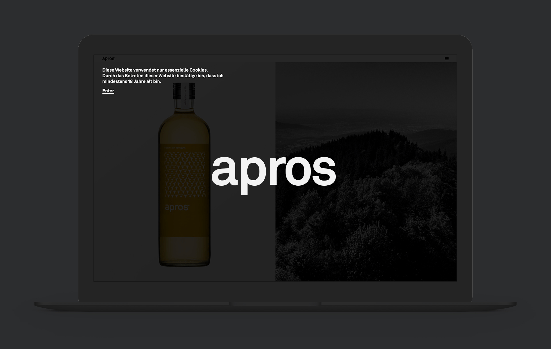 apros Corporate Website Animation