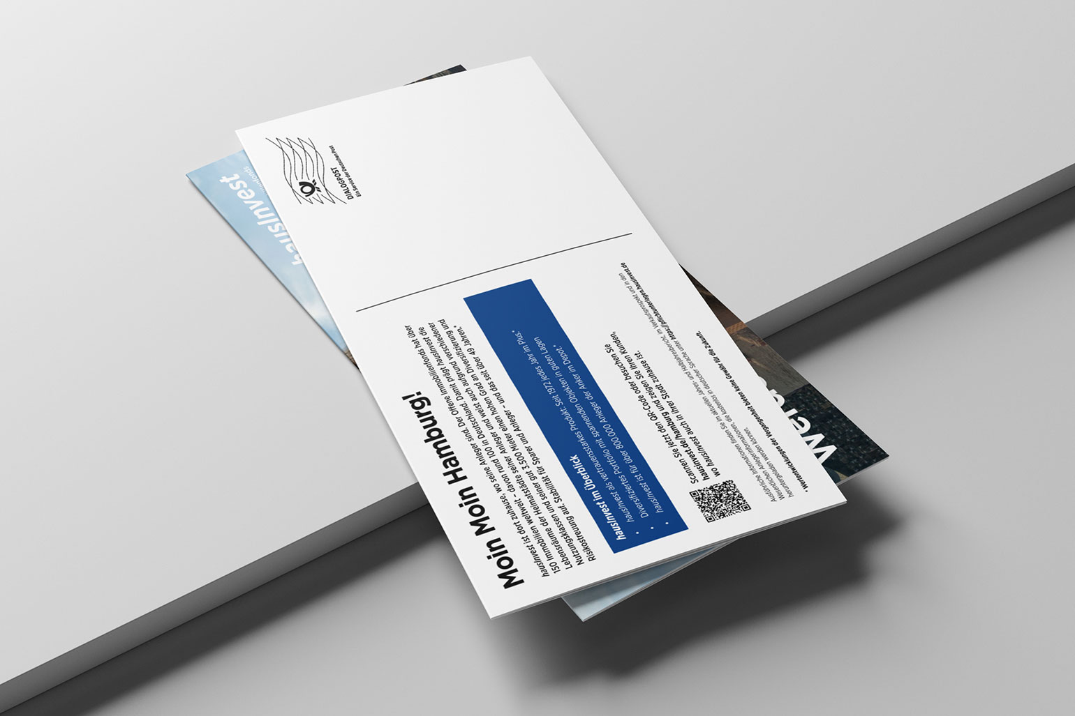 Commerz Real hausInvest Campaign Postkarten