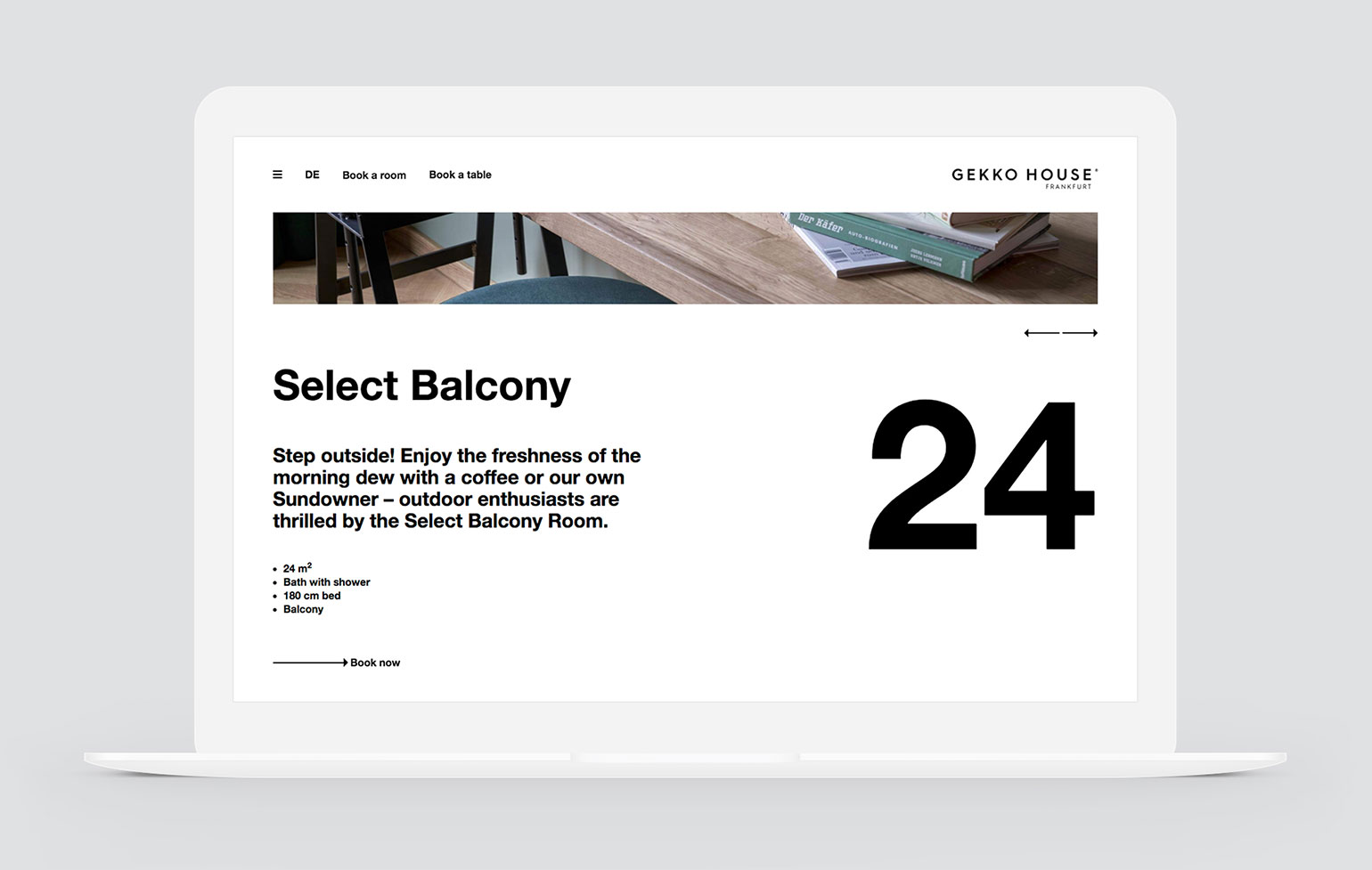 Screenshot Gekko House Corporate Website