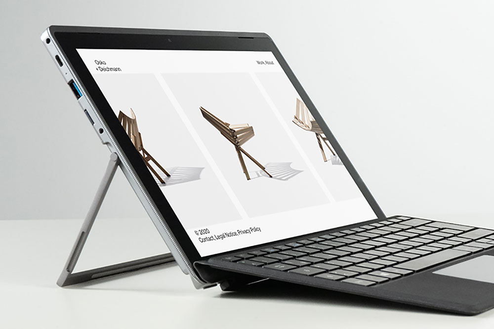 osko + deichmann Corporate Website Screen